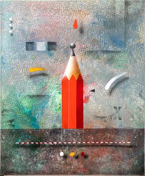 Mats Månsson, olja på duk signerad.