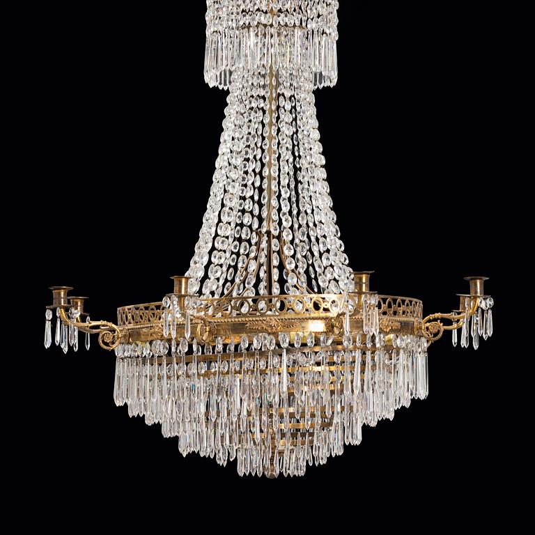 A 19th Century chandelier.