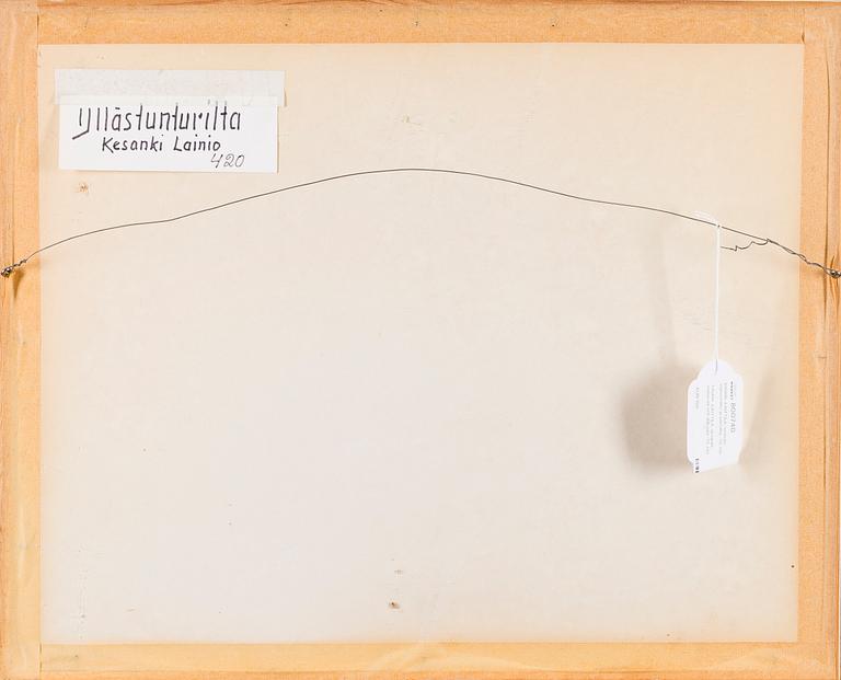 EINARI JUNTTILA, vesiväri, signeerattu ja päivätty -72.