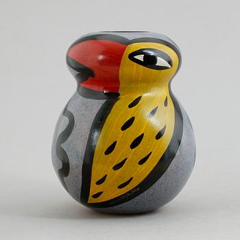 VAS, glas, Ulrica Hydman-Vallien, signerad, Kosta Boda.