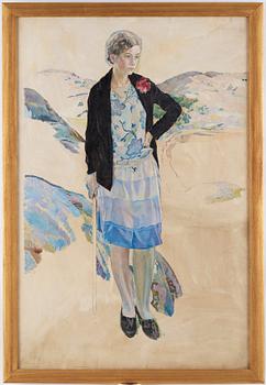 Carl Wilhelmson, "Ana" (unfinished).