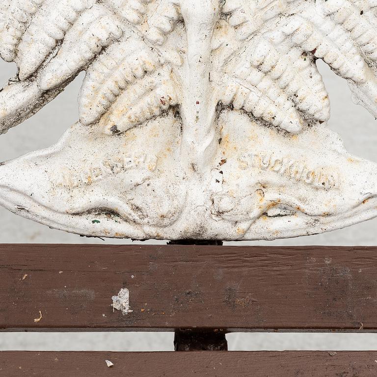 Trädgårdssoffa, "Ormbunke", 1900-talets första hälft.