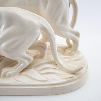 Figure group Katzhütte Germany first half of the 20th century porcelain.
