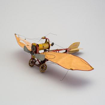 A tinplate Lehmann Ikarus 653 airplane, Germany, 1913-1935.