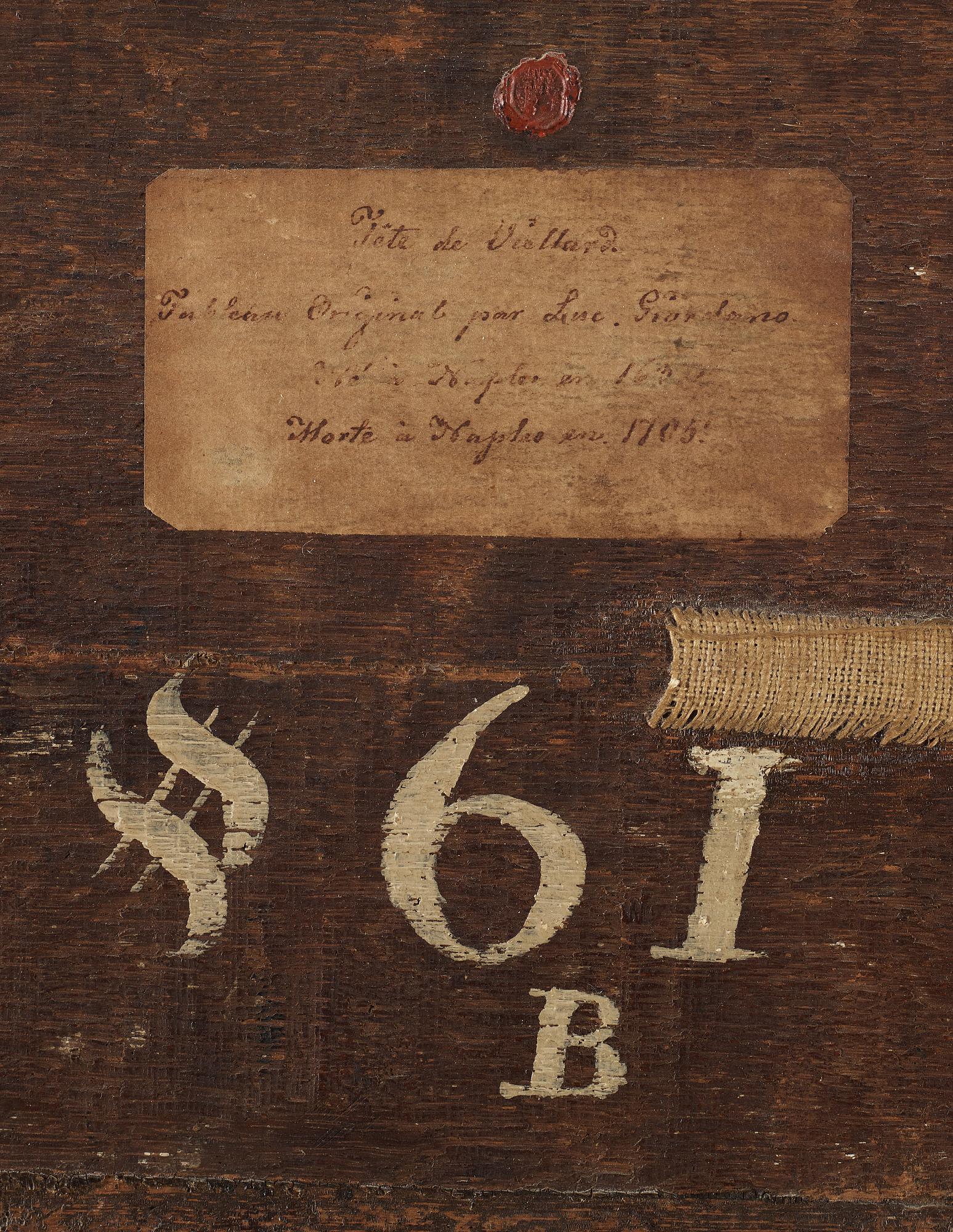 Jacob Jordaens Attributed to, The head of a bearded man, a study.