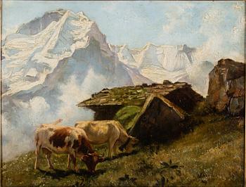 ANDERS ASKEVOLD, oil on canvas, signed.