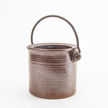 A Signe Persson-Melin stoneware ice bucket from Diverse Ting, Campos Fihlos Portugal.