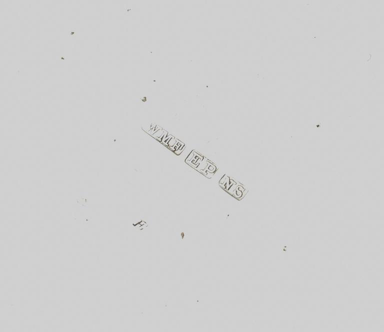LJUSSTAKAR, nysilver, WMF, omkring sekelskiftet 1900.