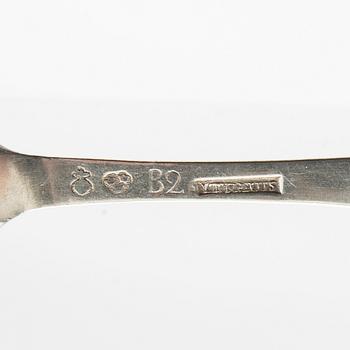 Skedar 16 st silver 17/1800-tal.