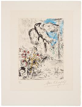 Marc Chagall, "Nature morte au grand oiseau".