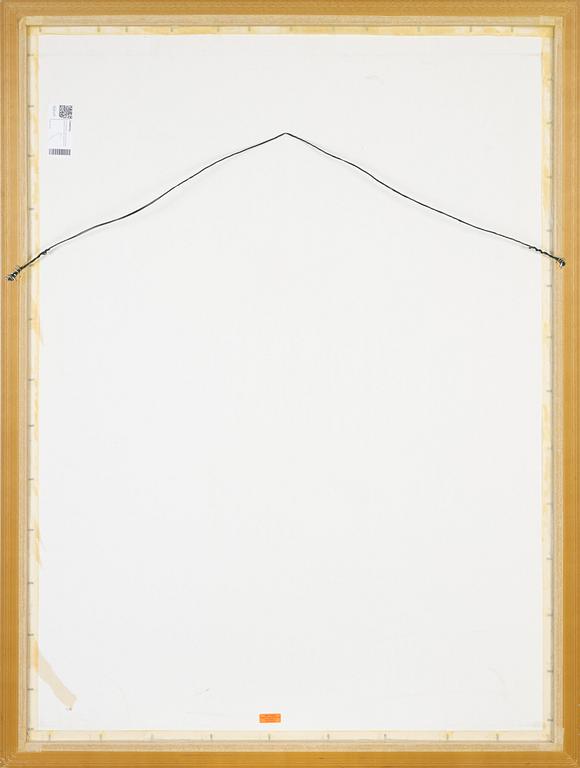 Jan Naliwajko, watercolour & collage, signed and dated 2004.