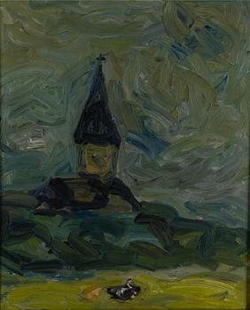 EVERT LUNDQUIST,  olja på duk, signerad och daterad 1945 a tergo.