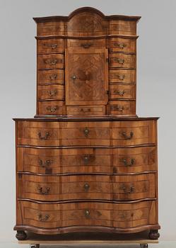 SKÅP, senbarock, Tyskland, 1700-tal.
