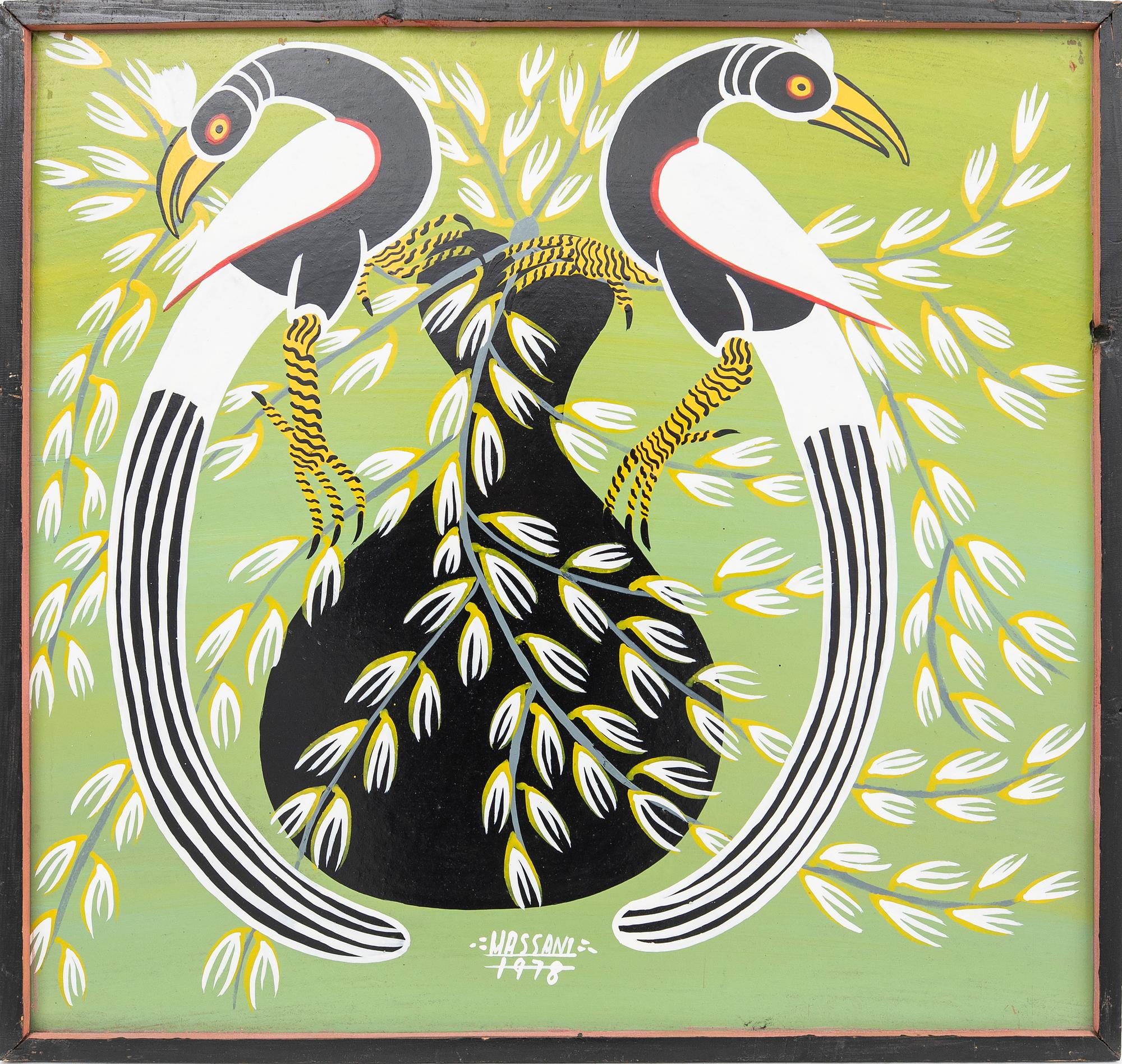 Massani, s.k. Tinga-Tinga målning, 1978.