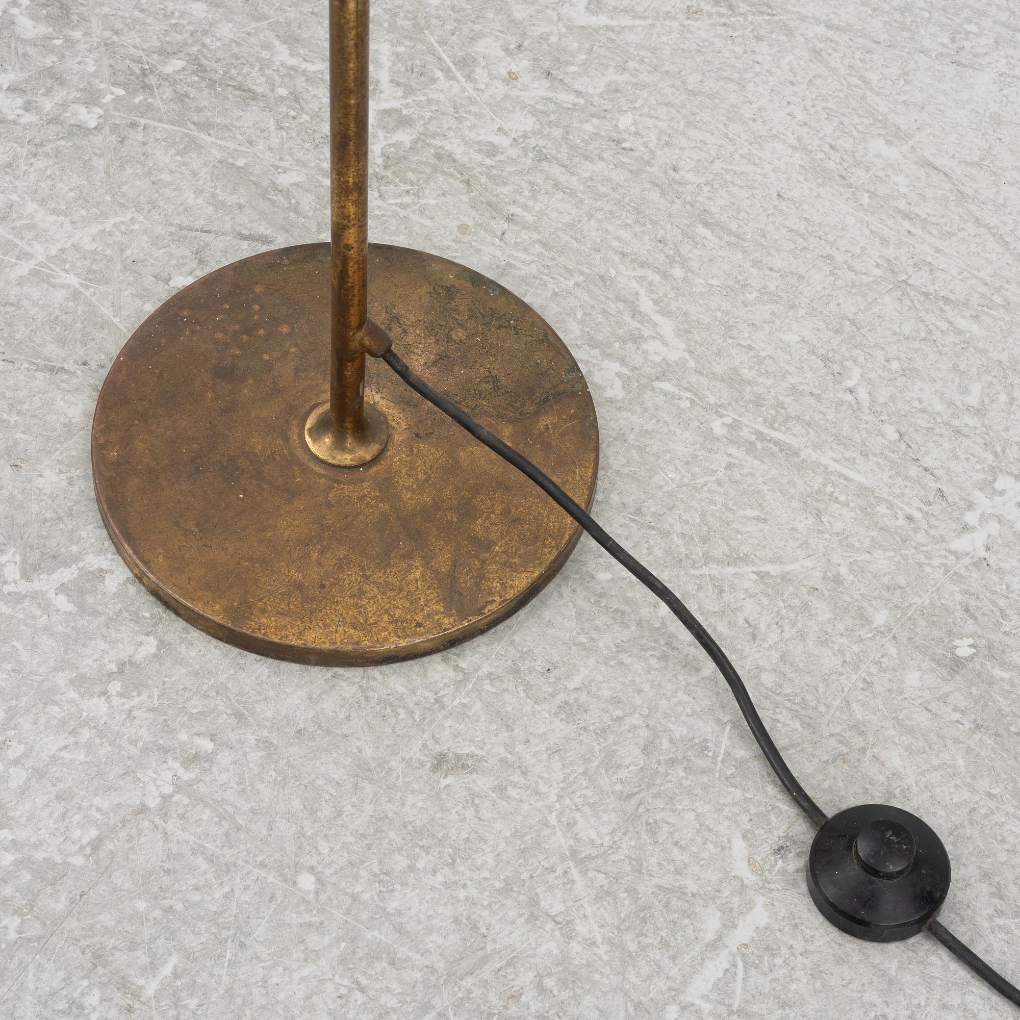 Florian Schultz, a floor lamp, late 20th century.