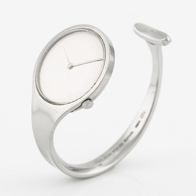 Georg Jensen, L.U.Chopard & Cie, designed by Torun Bülow, wristwatch, 33 mm.