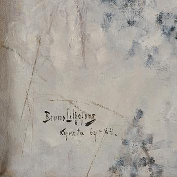 Bruno Liljefors, Fox in a winter landscape.