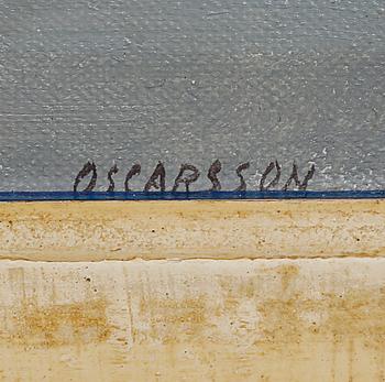 BERNHARD OSCARSSON, olja på duk, signerad.
