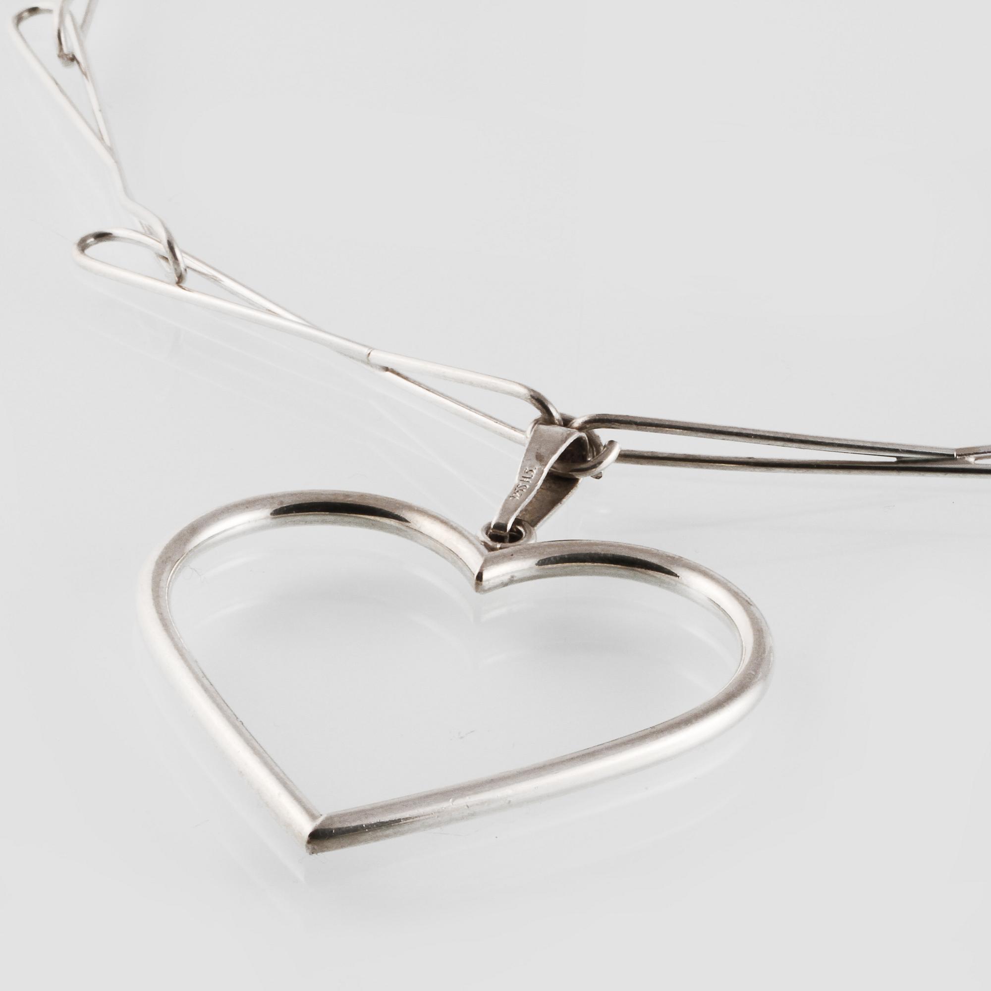 COLLIER, sterlingsilver, Herman Siersbol, Katrup, Danmark. Vikt 40,9 gram.