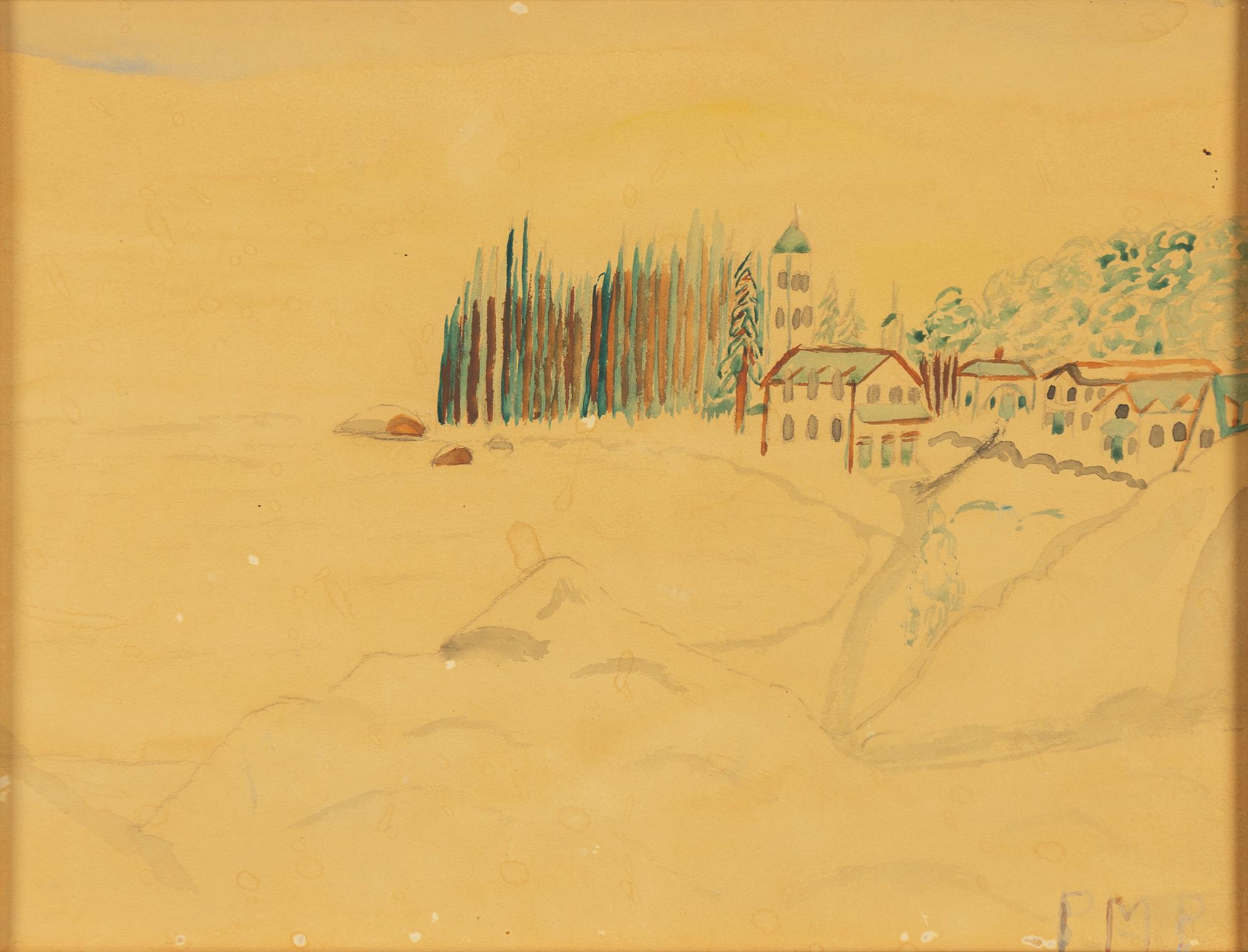 Primus Mortimer Pettersson, By vid kusten.