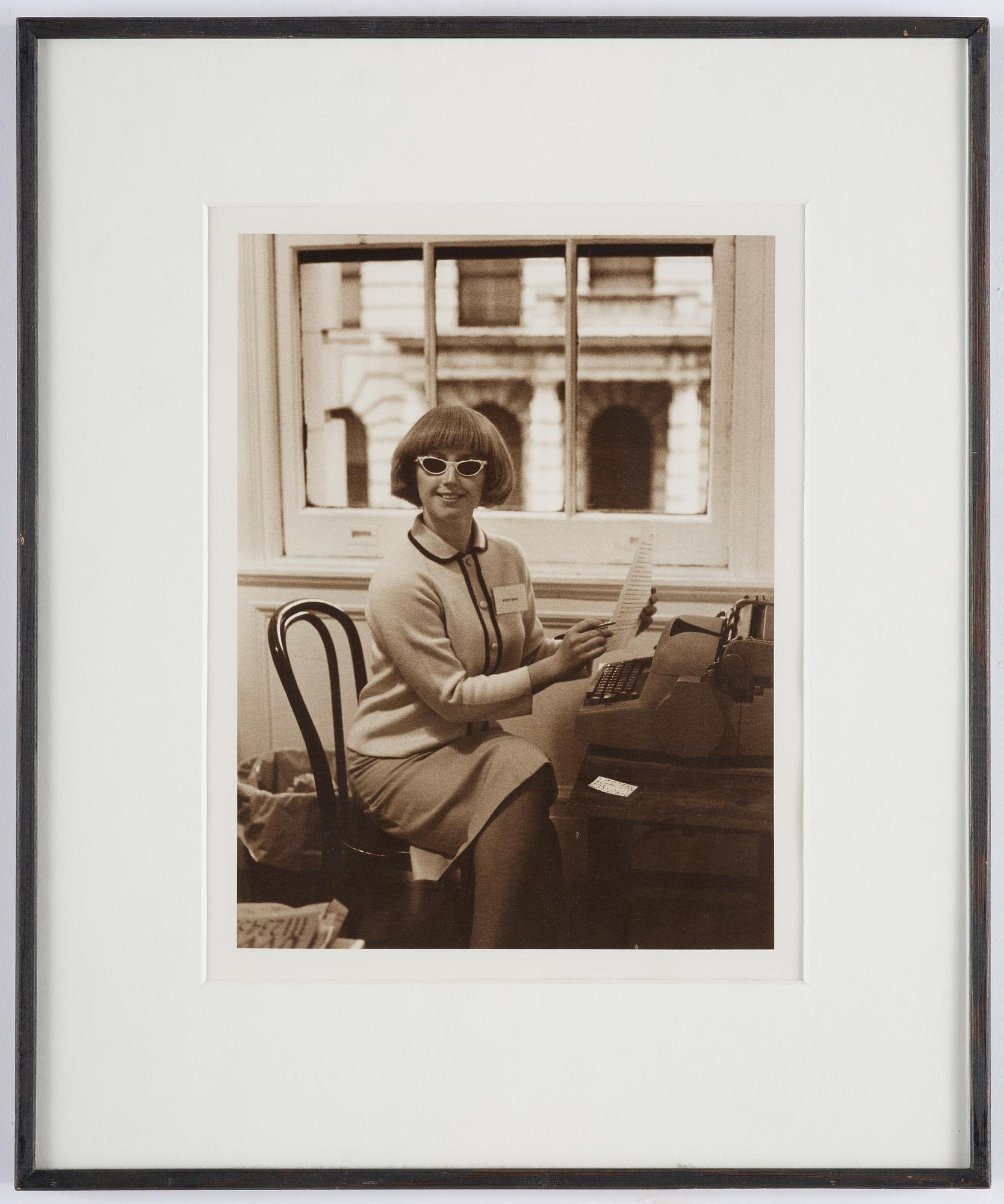 Cindy Sherman, "Untitled (Secretary)", 1977-1978.