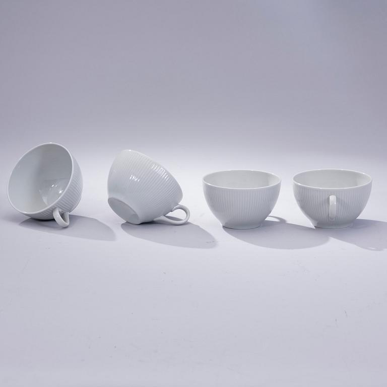 TESERVIS, porslin, 26 delar, "Sointu", Kaj Franck, Arabia, 1950-tal.