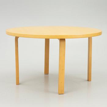 Alvar Aalto, a model 91dining table, Artek, Finland.