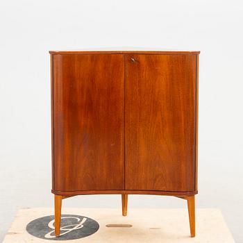 Corner cabinet, mid-20th century.