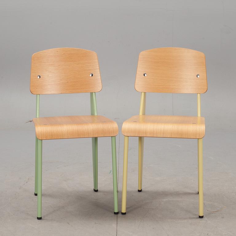 STOLAR, ett par, Jean Prouvé, Vitra, 2002.