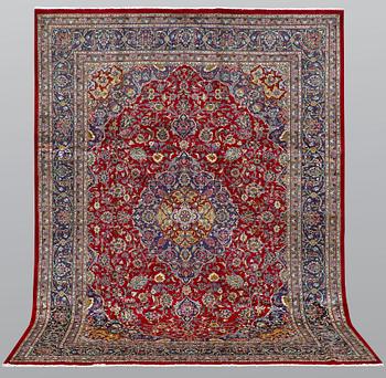 A carpet, Mashad, ca 350 x 250 cm.