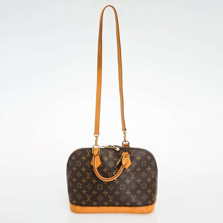 Louis Vuitton, A Monogram Canvas 'Alma' Handbag.