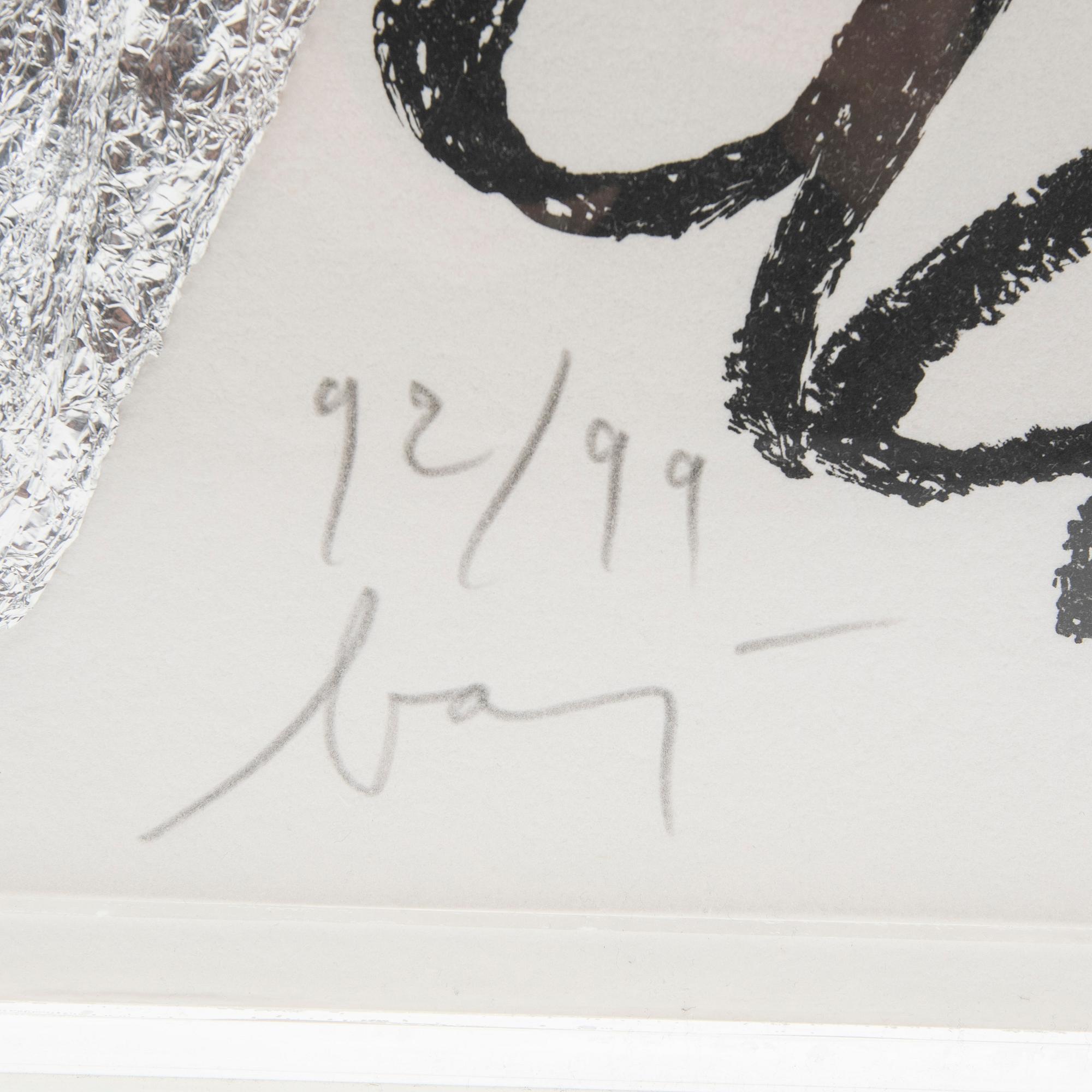 Enrico Baj, Book cover, "Comme le comme dans son comme".