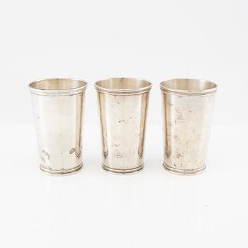 Tiffany & Co,  bägare 9 st sterling silver USA 1900-tal.