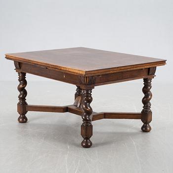 MATSALSMÖBLEMANG, barockstil, 11 delar, omkring 1900.