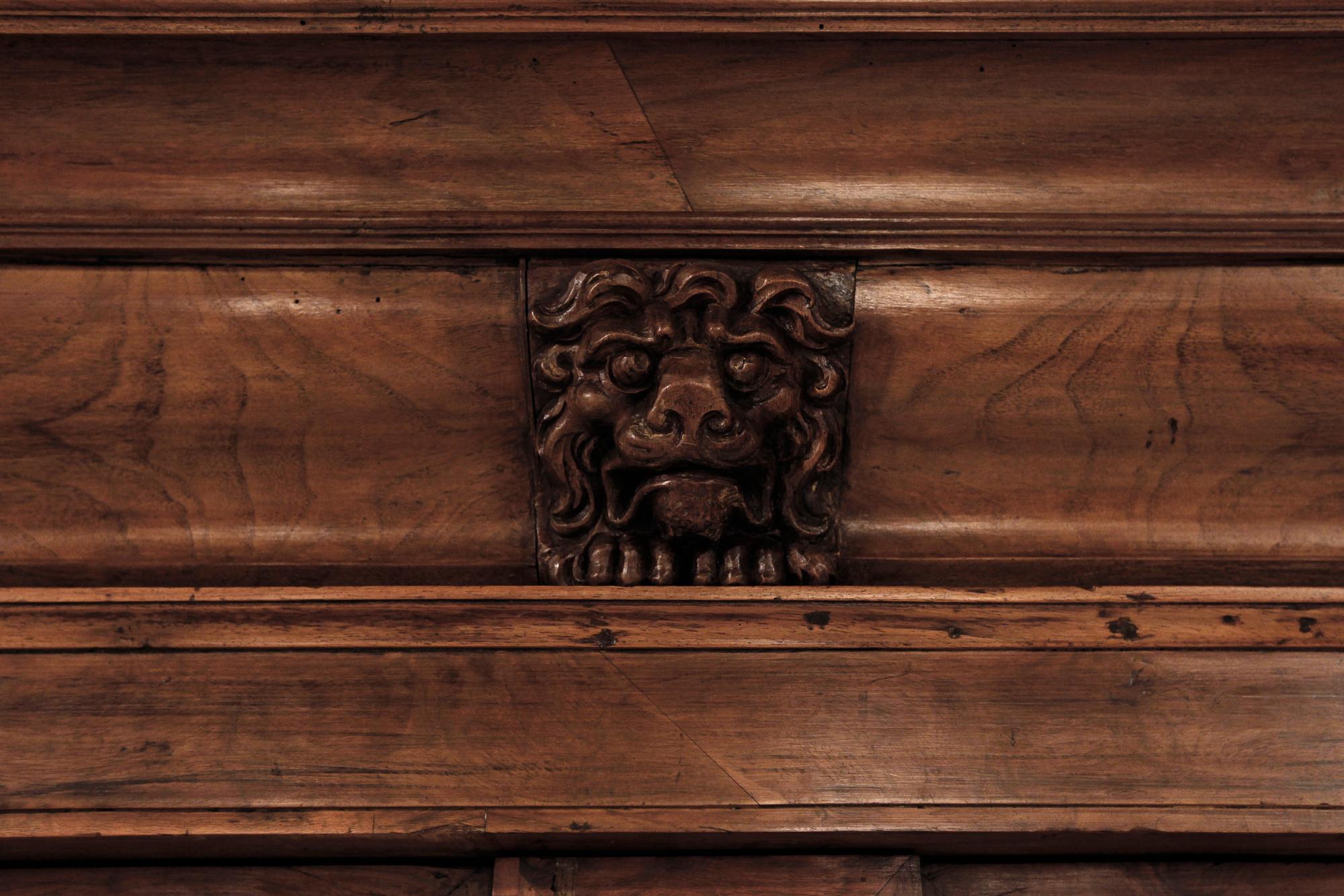 SKÅP, barock, 1600/1700-tal.