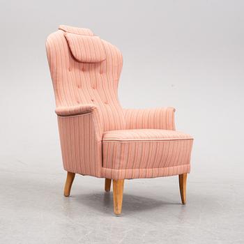 A 'Farmor' easy chair by Carl Malmsten for OH Sjögren, second half of the 20th Century.