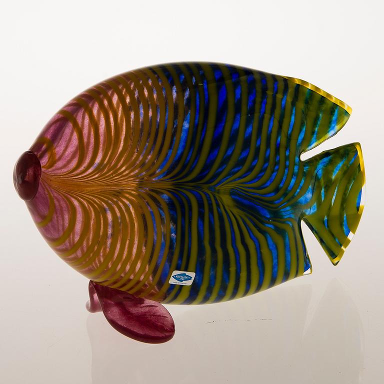 KERTTU NURMINEN, glasskulptur, signerad K. Nurminen, Nuutajärvi.