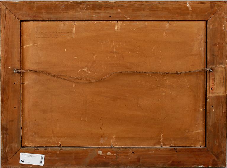 ERIK SÄÄF, pastell, monogramsign och dat 89.