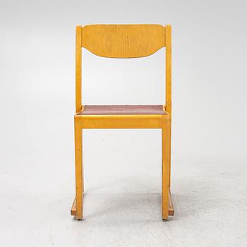 Chairs, 10 pieces, mid-20th century.
