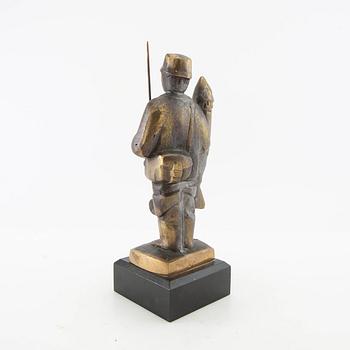 Sculpture Fisherman Borås foundry.