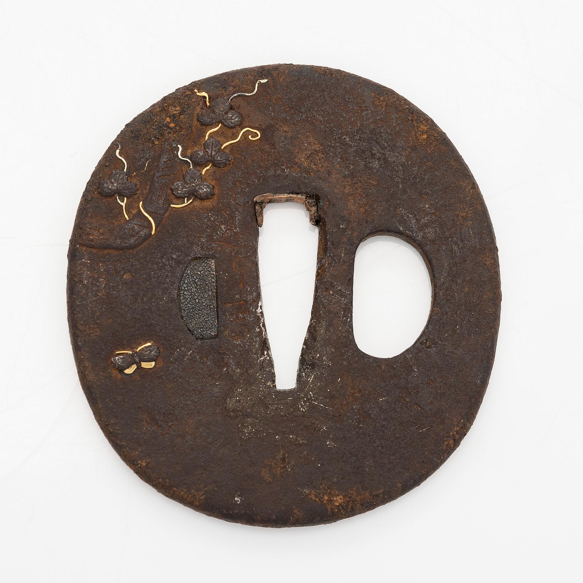 Tsuba ja tsuka, Japani.