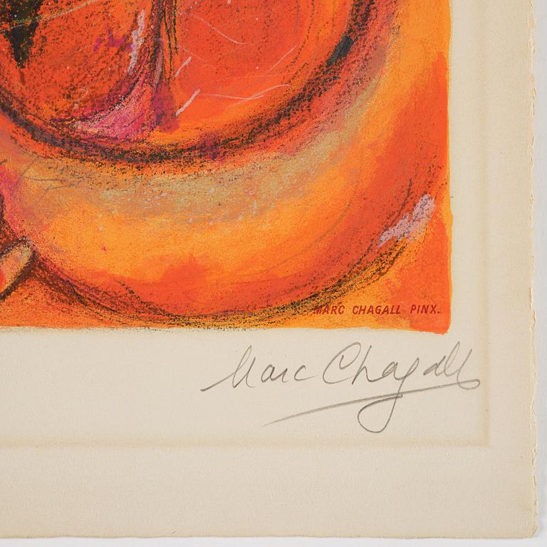 Marc Chagall, after, "Femme Bouquet".