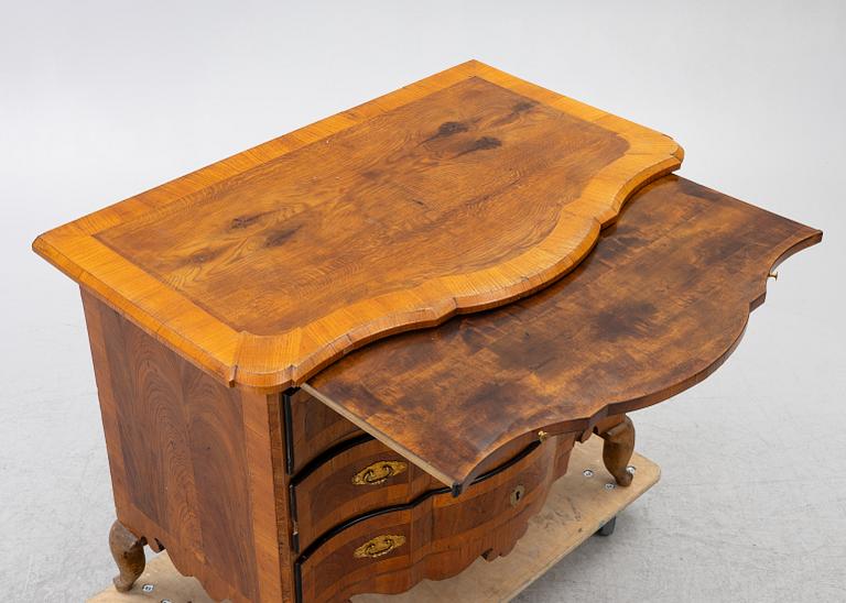 Byrå, senbarock, 1700-tal.