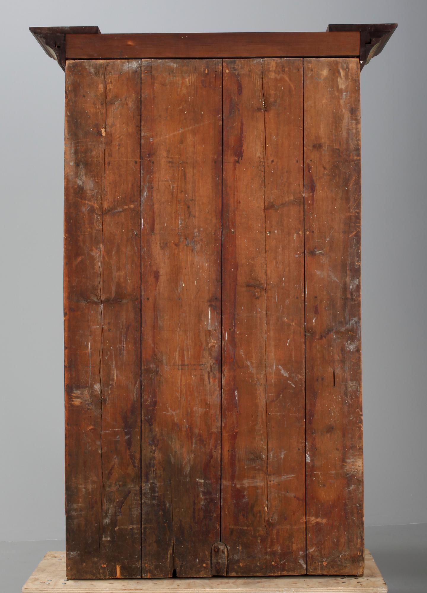 SKÄNKSKÅP. Allmoge, 1700-tal. Märkt Anno 1770.