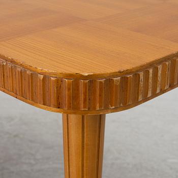 A Swedish Modern coffee table, 1940s.
