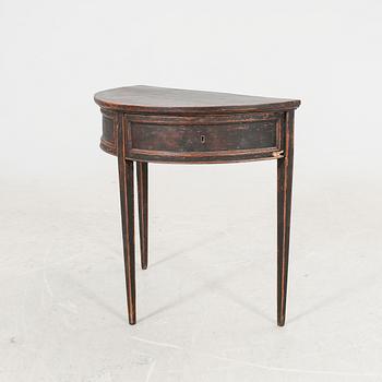 A Louis XVI 19th century painted table.