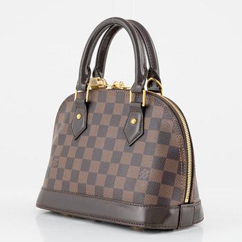 Louis Vuitton, A Damier Ebene 'Alma BB' bag, 2016.