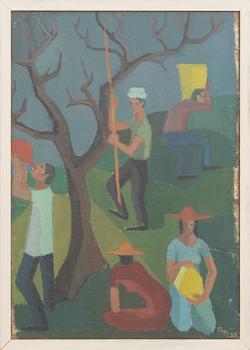 Anita Nylund, "The Almond Harvest".