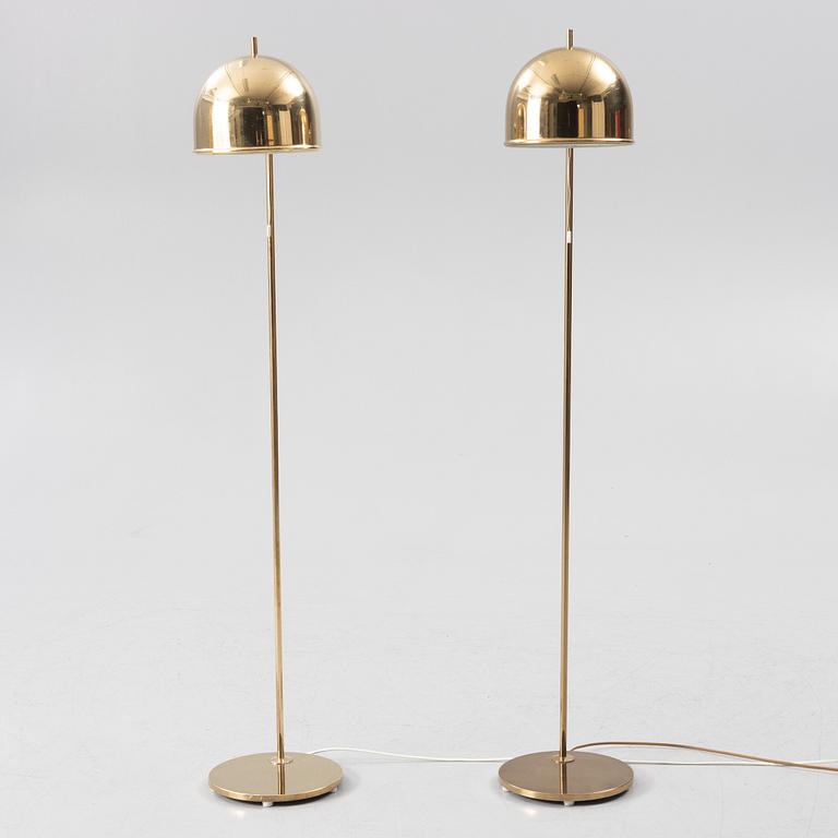 Eje Ahlgren, a pair of model G-075 floor lamps,  Bergbom, 1960s/70s.
