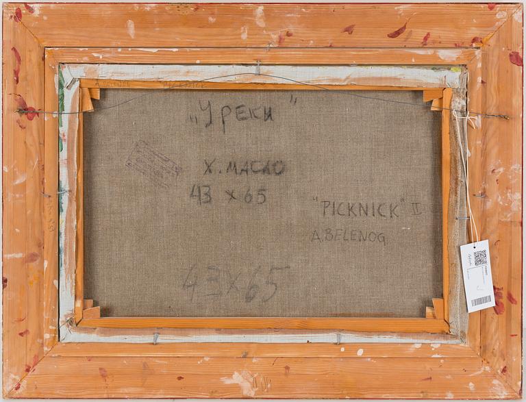 BELENOG ANATOLI, oil on canvas, signed.